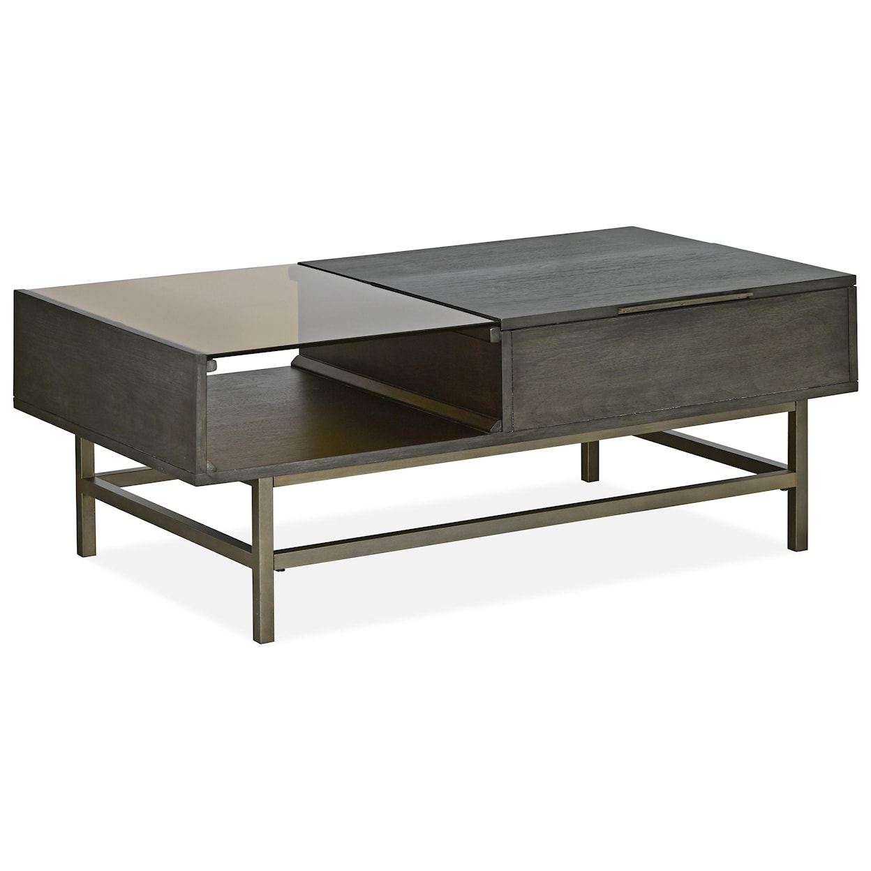 Magnussen Home Fulton Occasional Tables Cocktail Table and End Table