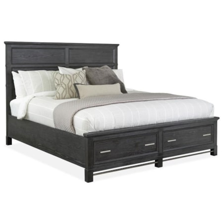 Queen Panel Bed