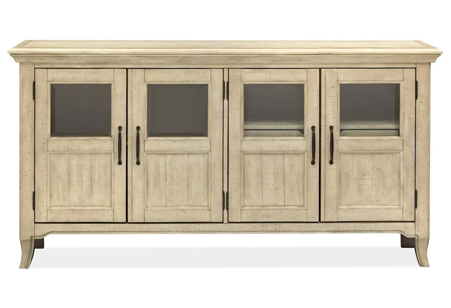 Harlow Four Door Buffet by Magnussen Home at Reeds Furniture