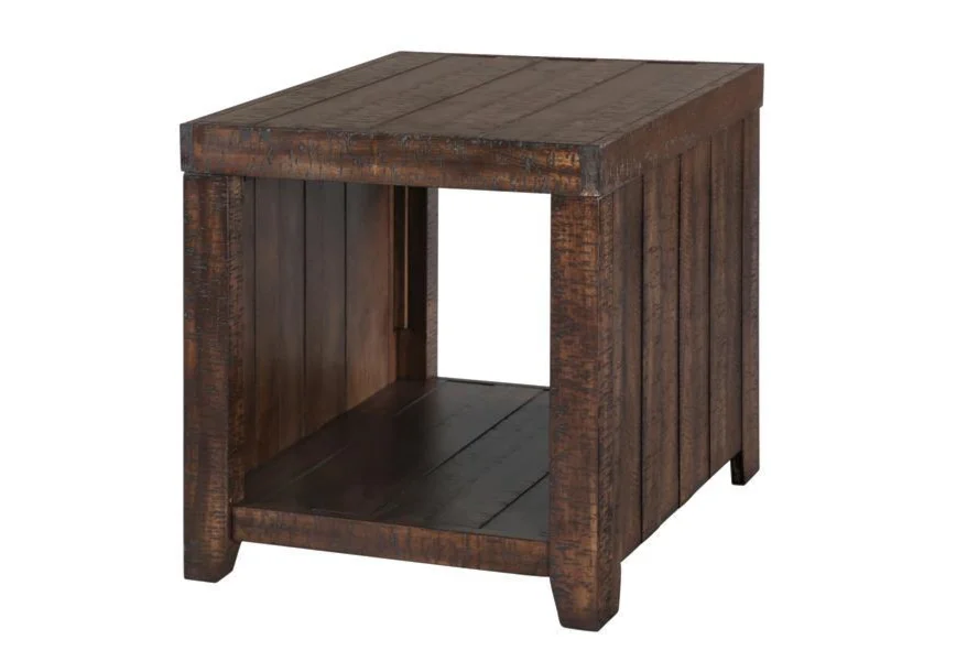 Hudson Court Hudson Court End Table by Magnussen Home at Morris Home