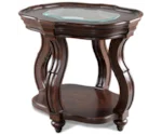 Magnussen Home Isabelle Oval End Table