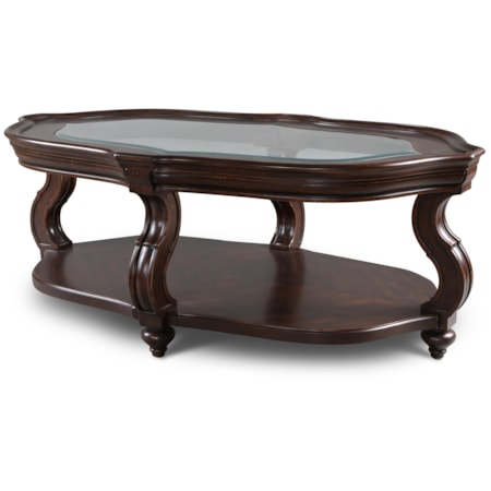 Oval Cocktail Table