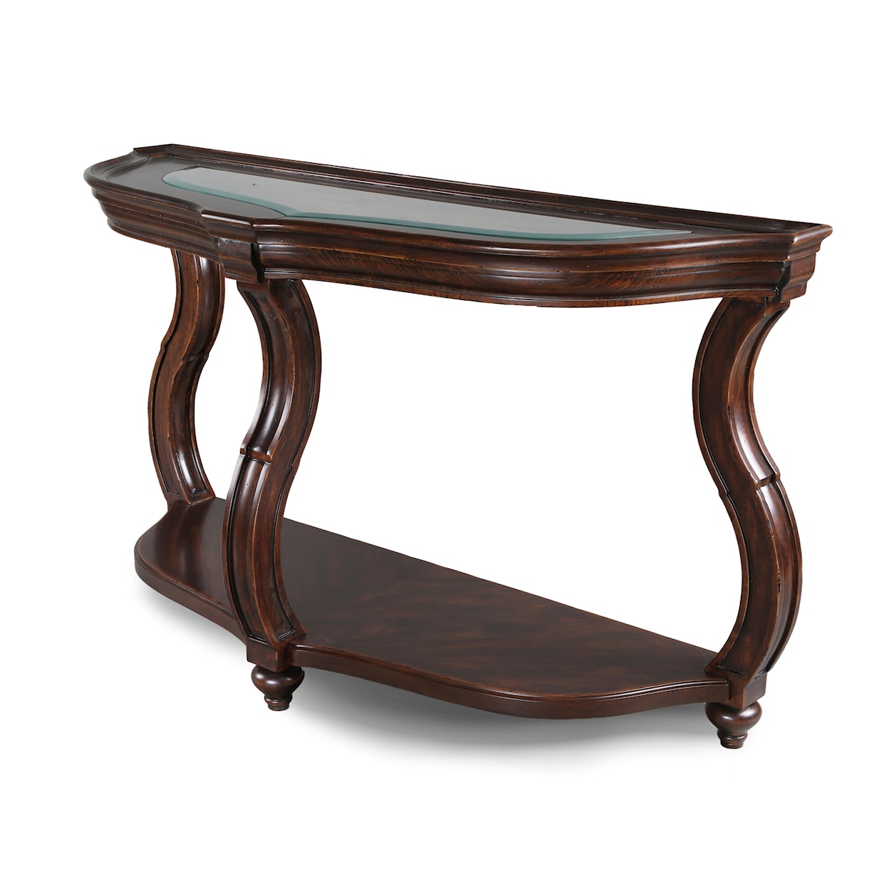 Magnussen Home Isabelle Demilune Sofa Table