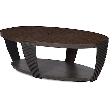 Oval Cocktail Table