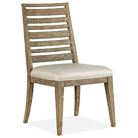 Dining Side Chair with Upholstered Seat