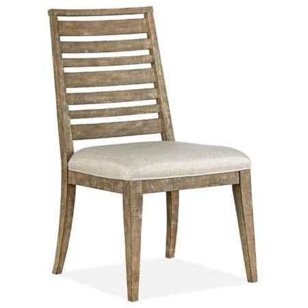 Dining Side Chair with Upholstered Seat