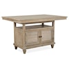 Magnussen Home Lancaster Rectangular Counter Table