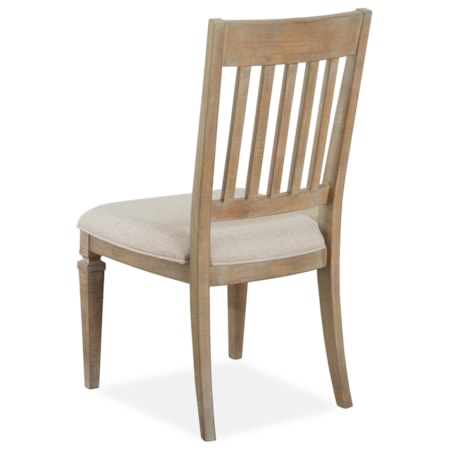 Slat Back Dining Side Chair