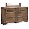 Magnussen Home Lariat Bedroom Double Drawer Dresser