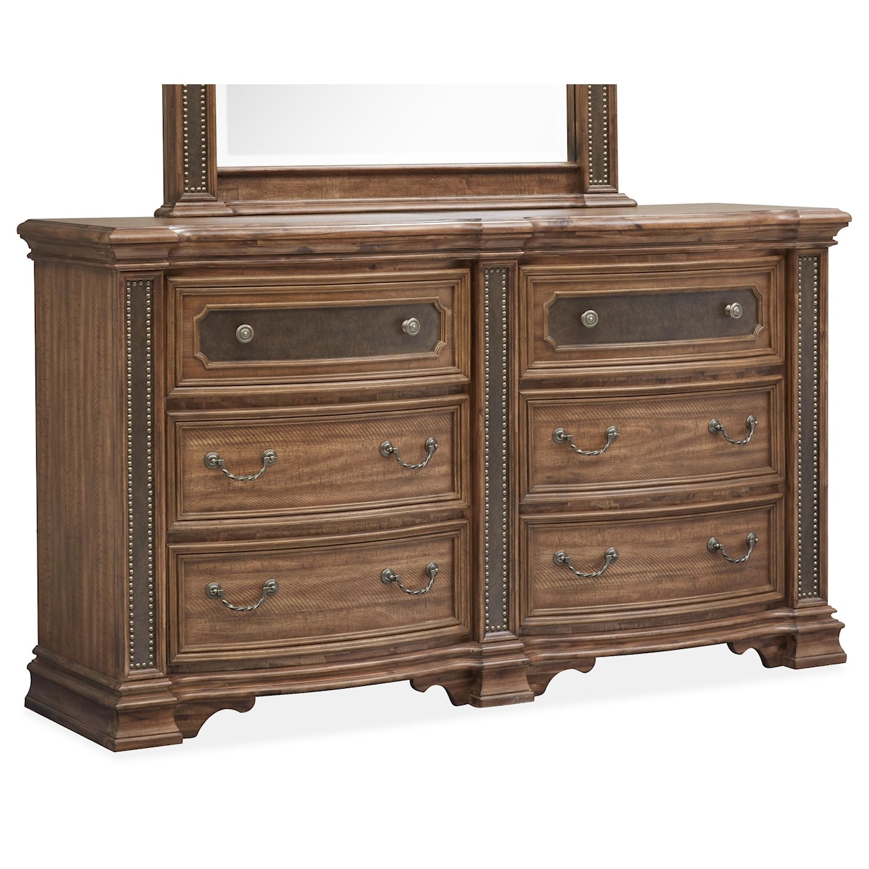 Magnussen Home Lariat Bedroom Double Drawer Dresser