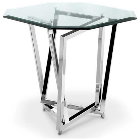 Octagonal End Table