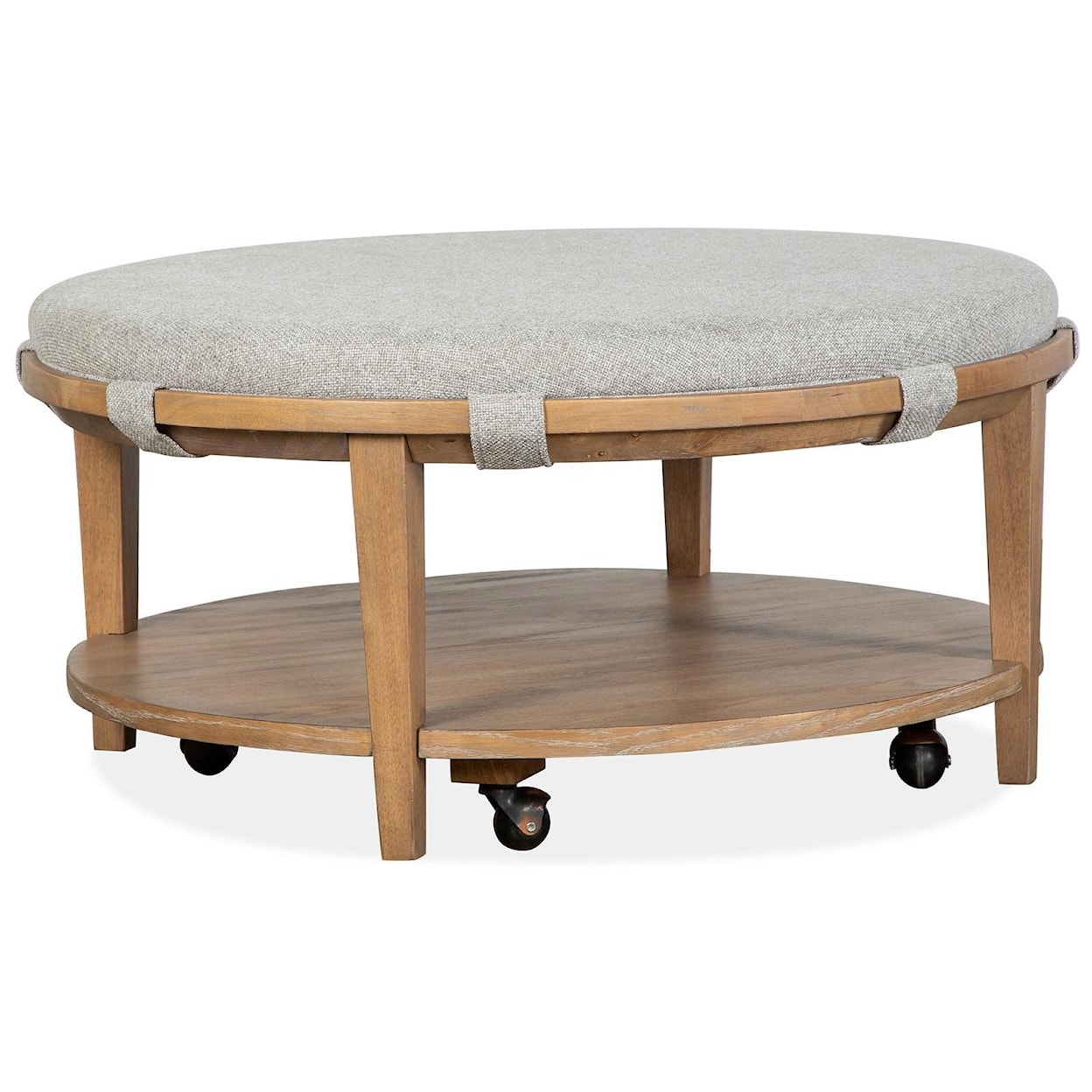 Magnussen Home Lindon Round Cocktail Table
