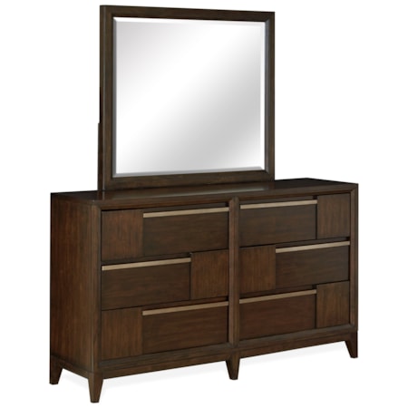 Dresser and Mirror