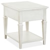 Magnussen Home Newport Occasional Tables Rectangular End Table
