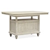 Magnussen Home Newport Dining Rectangular Counter Table