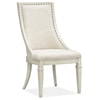 Magnussen Home Newport Dining Upholstered Arm Chair  