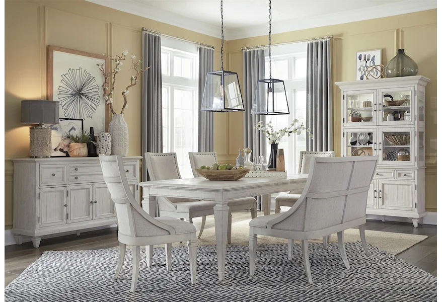 Newport Dining Room Group 4 by Magnussen Home at Reeds Furniture