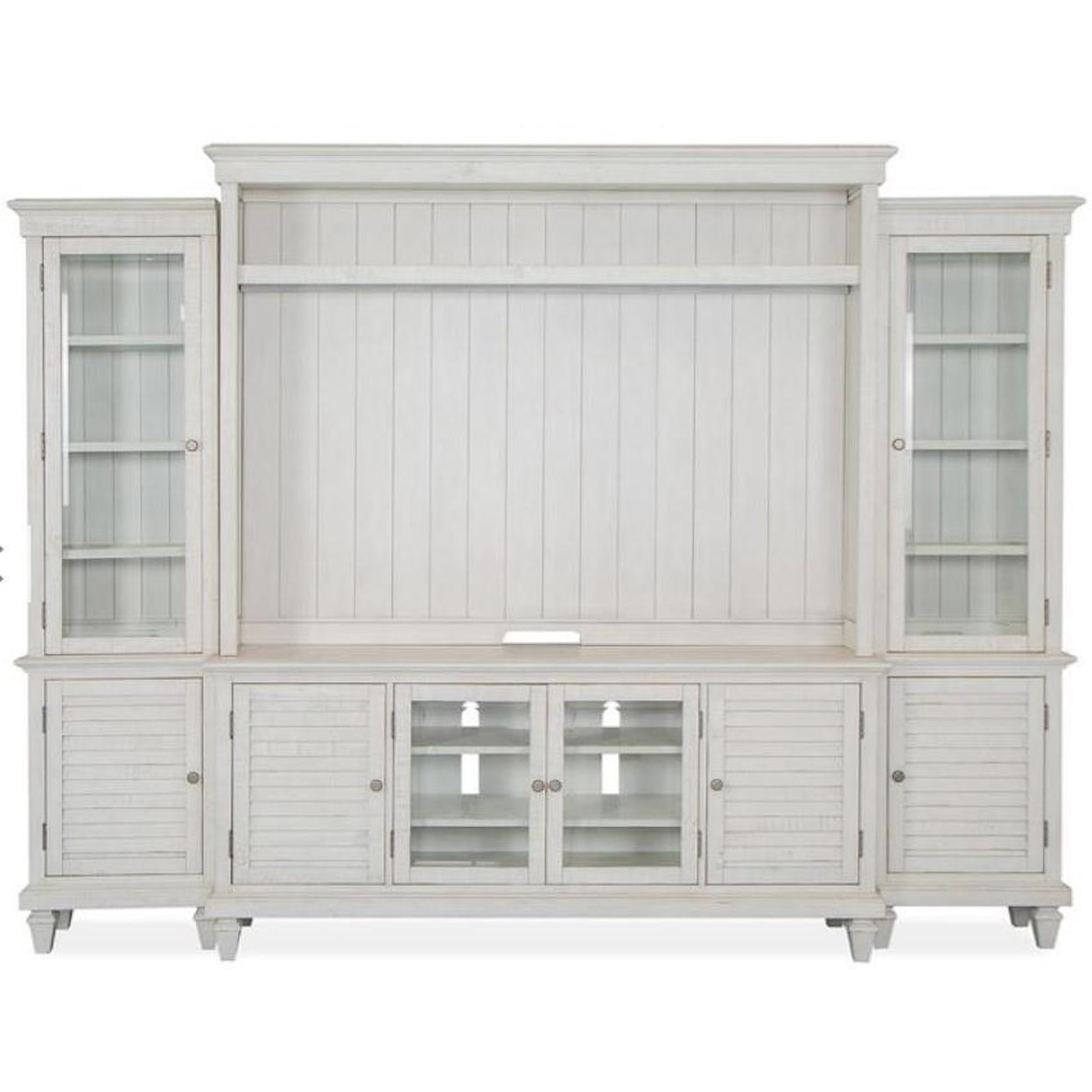 Magnussen Home Newport Entertainment Wall Unit