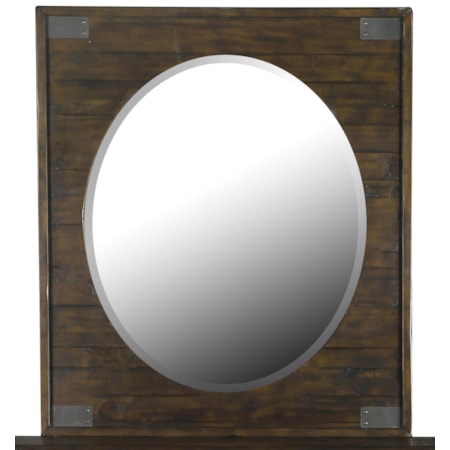 Portrait Oval Mirror