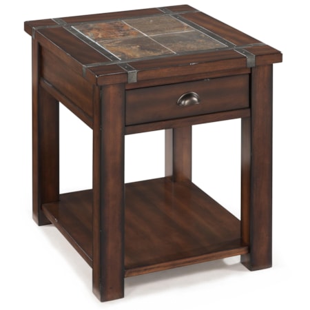Rectangular End Table