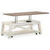 Magnussen Home Sedley Occasional Tables Lift Top Storage Cocktail Table