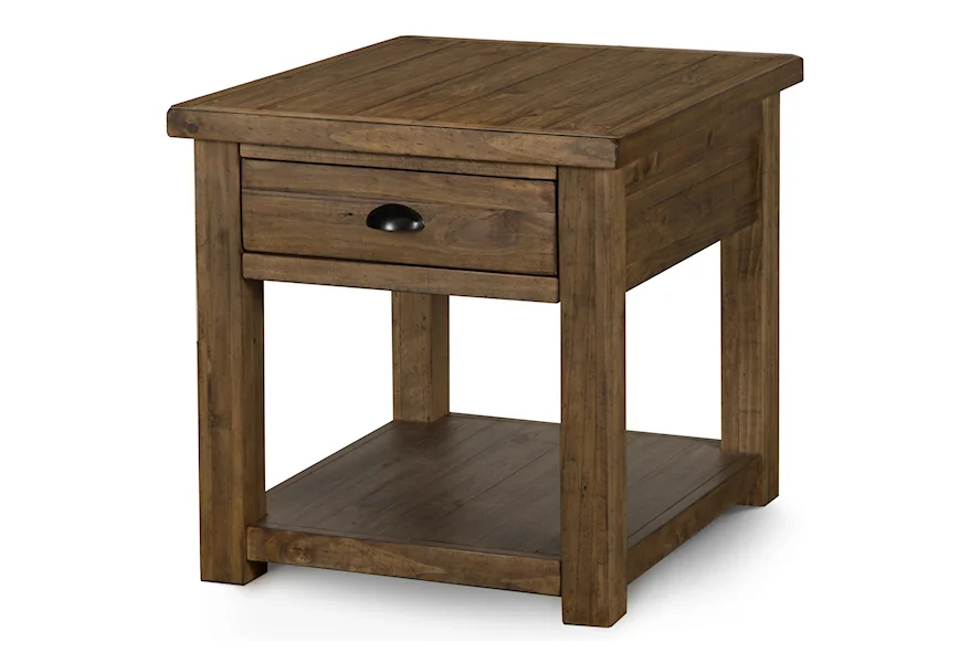 Stratton Rectangular End Table by Magnussen Home at Mueller Furniture