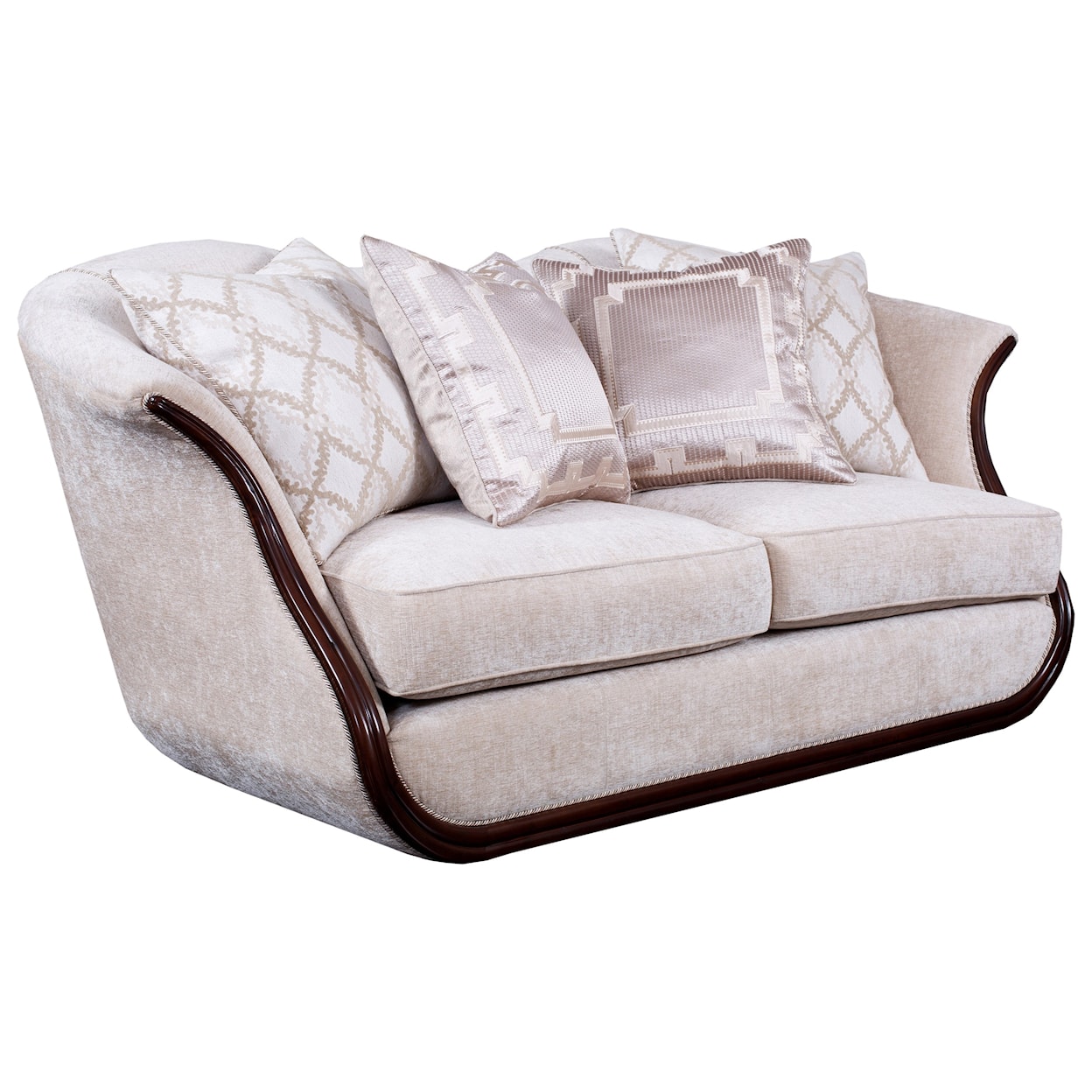 Magnussen Home Swan Loveseat