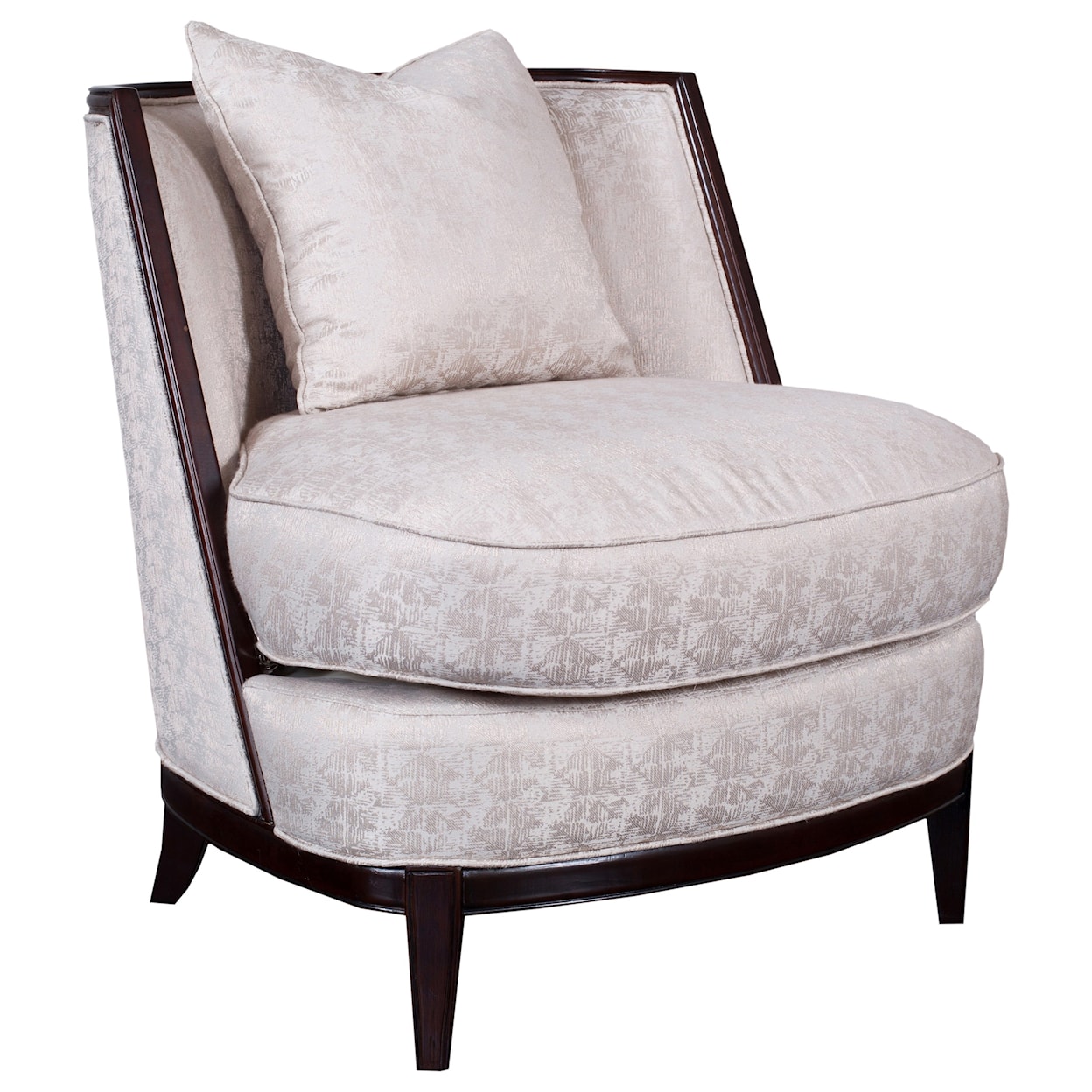 Magnussen Home Swan Accent Chair