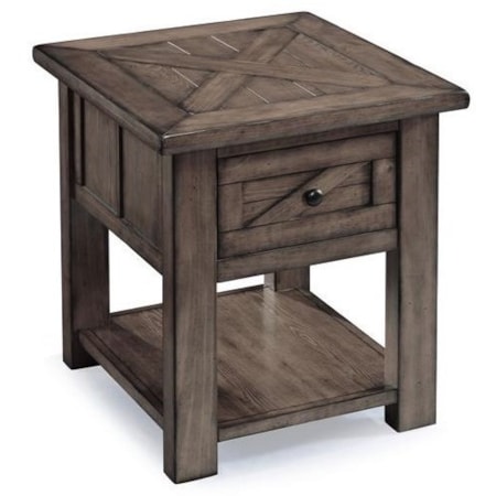 Rectangular End Table