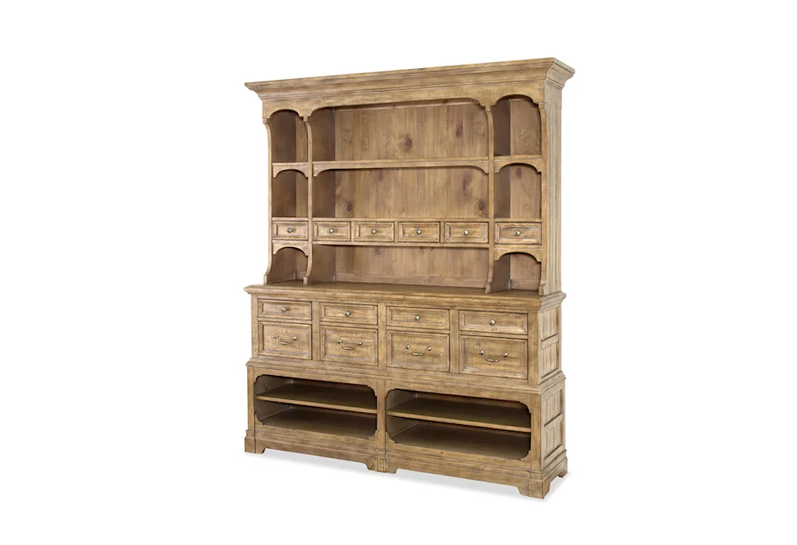 Thorndale Thorndale Sideboard with Hutch by Magnussen Home at Morris Home