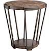 Magnussen Home Yukon Occasional Tables Round End Table