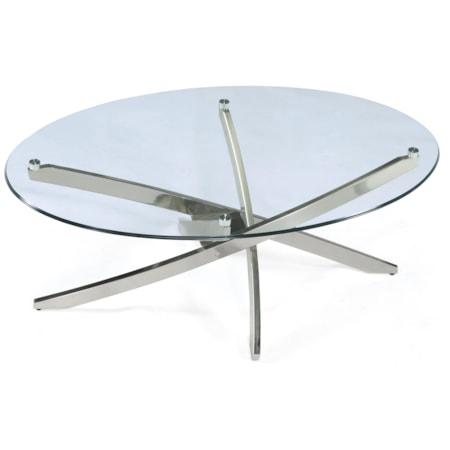 Oval Cocktail Table