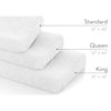 Malouf Contour Dough King Contour Dough Pillow