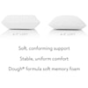 Malouf Dough King Dough Low Loft Plush Pillow