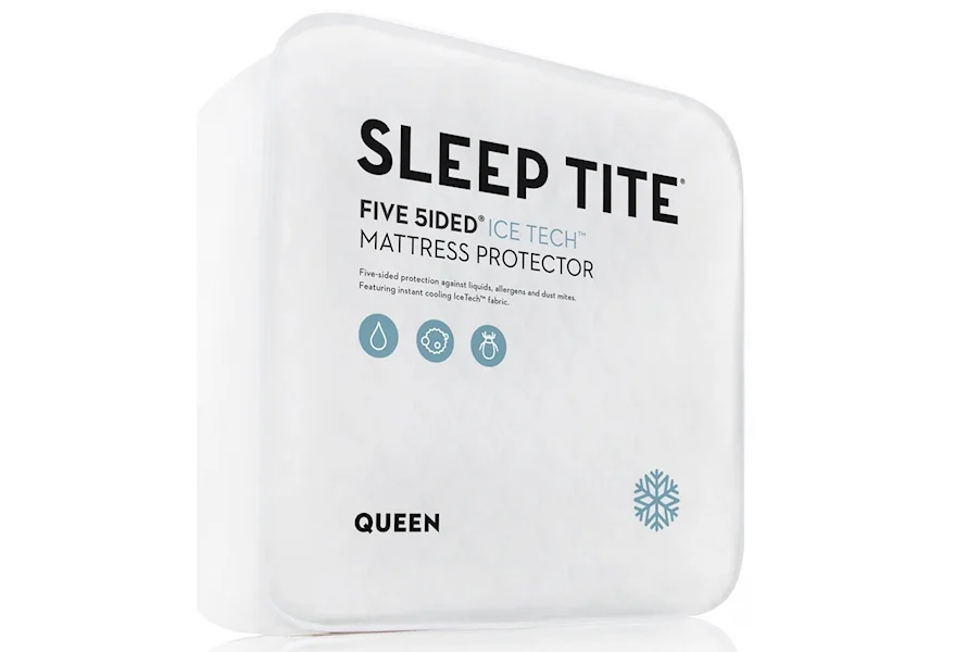 Five 5ided IceTech Queen Five 5ided IceTech Mattress Protector by Malouf at Mankato Mattress Man