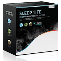 Split King Five 5ided Mattress Protector with TENCEL® + Omniphase 