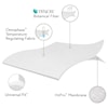 Malouf Five 5ided Omniphase Split King Five 5ided Mattress Protector