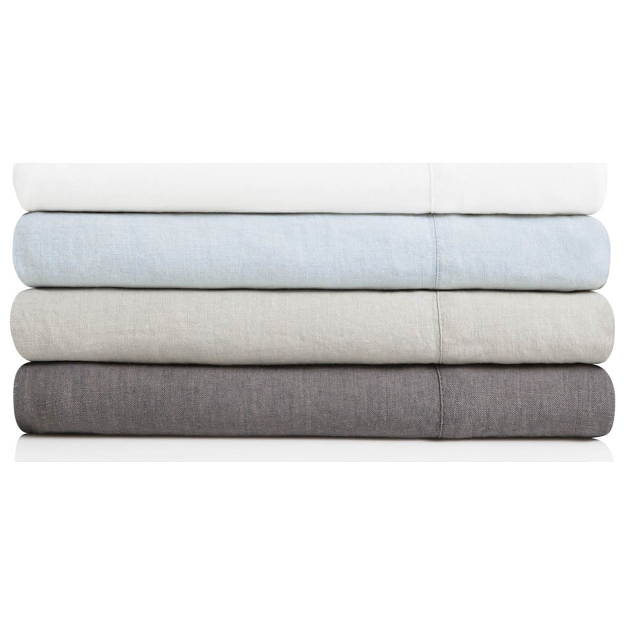 Malouf French Linen Cal King 100% French Linen Sheet Set