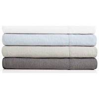 Cal King 100% French Linen Sheet Set