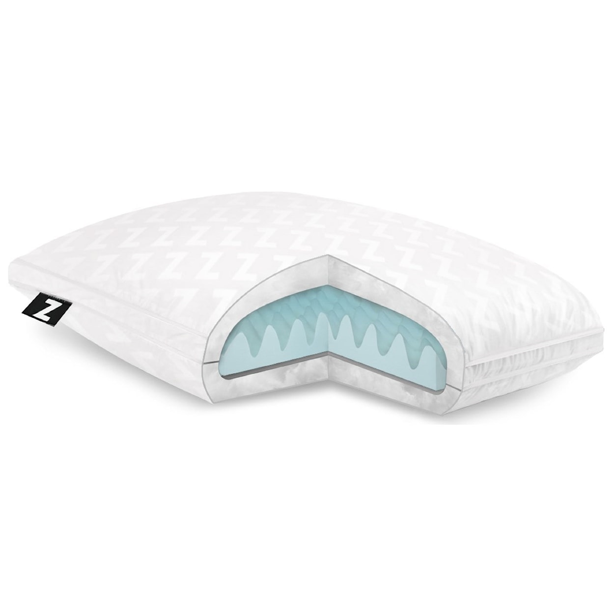 Malouf Gel Convolution™ Queen Gel Convolution™ Low Loft Pillow