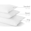 Malouf Gelled Microfiber and Memory Foam King Gelled Microfiber + Memory Foam Pillow