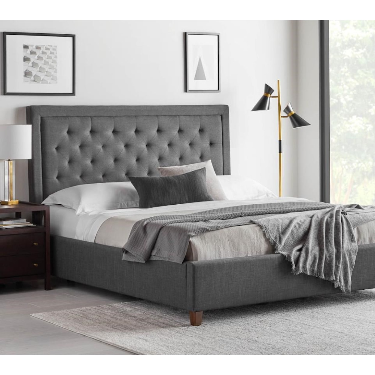 Malouf Hennessy King Headboard