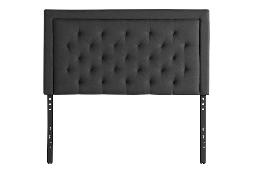 Hennessy Queen Headboard by Malouf at HomeWorld Furniture