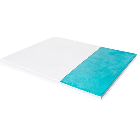 Twin XL 2.5" Liquid Gel Mattress Topper