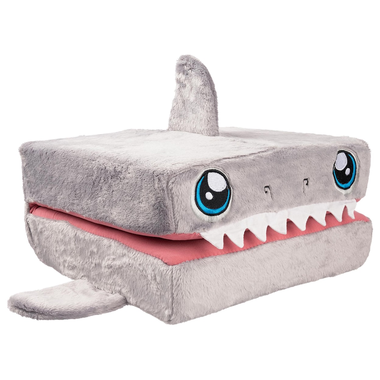 Malouf Pillow Cube Pillow Cub - Silly Shark