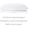 Malouf Shredded Gel Dough Queen Shredded Gel Dough Pillow