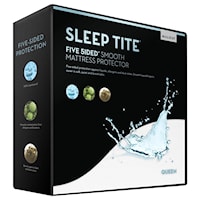 Twin 5 Sided Smooth Mattress Protector