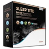 Malouf SL0T Sleeptite Fully Encased Protector Split Queen Fully Encased Mattress Protector