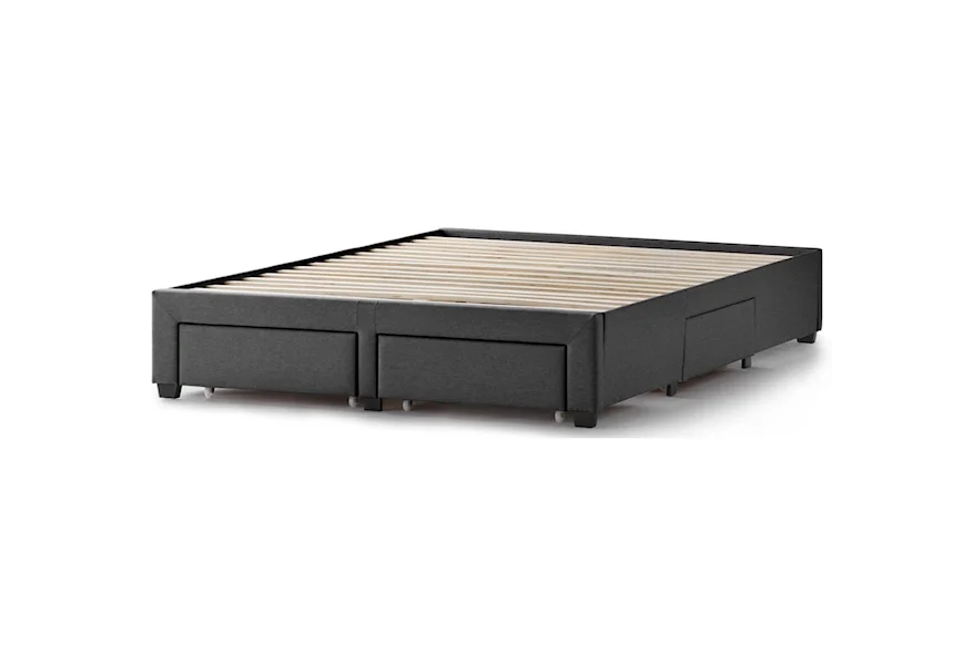 Watson Queen Storage Bed by Malouf at HomeWorld Furniture