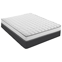 Queen 7" Weekender Innerpring Mattress and 8" Superb Foundation